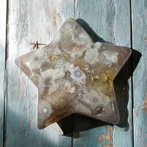 Flower Agate Star Carving (12)‎